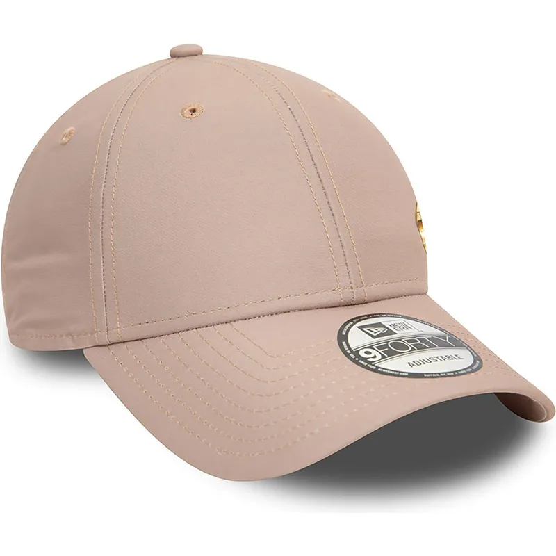 shapka-izvita-bezhov-reguliruem-dorado-9forty-flawless-na-new-york-yankees-mlb-ot-new-era