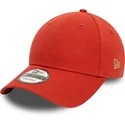 rote-verstellbare-curved-cap-9forty-essential-von-new-era