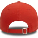 casquette-courbee-rouge-ajustable-9forty-essential-new-era