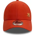 shapka-izvita-chervena-reguliruem-dorado-9forty-flawless-na-new-york-yankees-mlb-ot-new-era