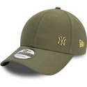 shapka-izvita-zelena-reguliruem-dorado-9forty-flawless-na-new-york-yankees-mlb-ot-new-era