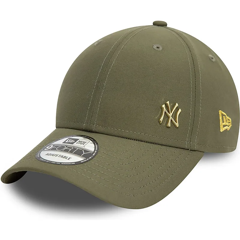 shapka-izvita-zelena-reguliruem-dorado-9forty-flawless-na-new-york-yankees-mlb-ot-new-era