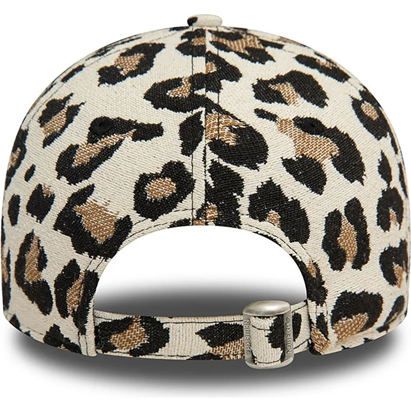 shapka-izvita-leopard-reguliruem-9forty-na-new-york-yankees-mlb-ot-new-era
