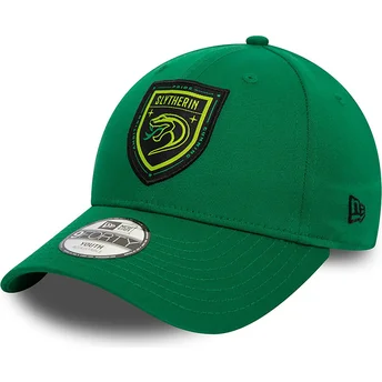 Καπέλο καμπυλωτό πράσινο snapback για αγόρι 9FORTY του Σλίθεριν Χάρι Πότερ από τη New Era
