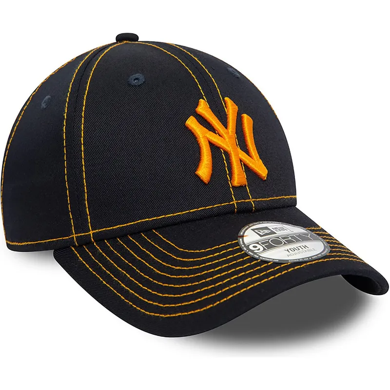 shapka-izvita-tmnosin-reguliruema-za-deca-9forty-stitch-na-new-york-yankees-mlb-ot-new-era shapka-izvita-tmnosin-reguliruema-za-deca-9forty-stitch-na-new-york-yankees-mlb-ot-new-era