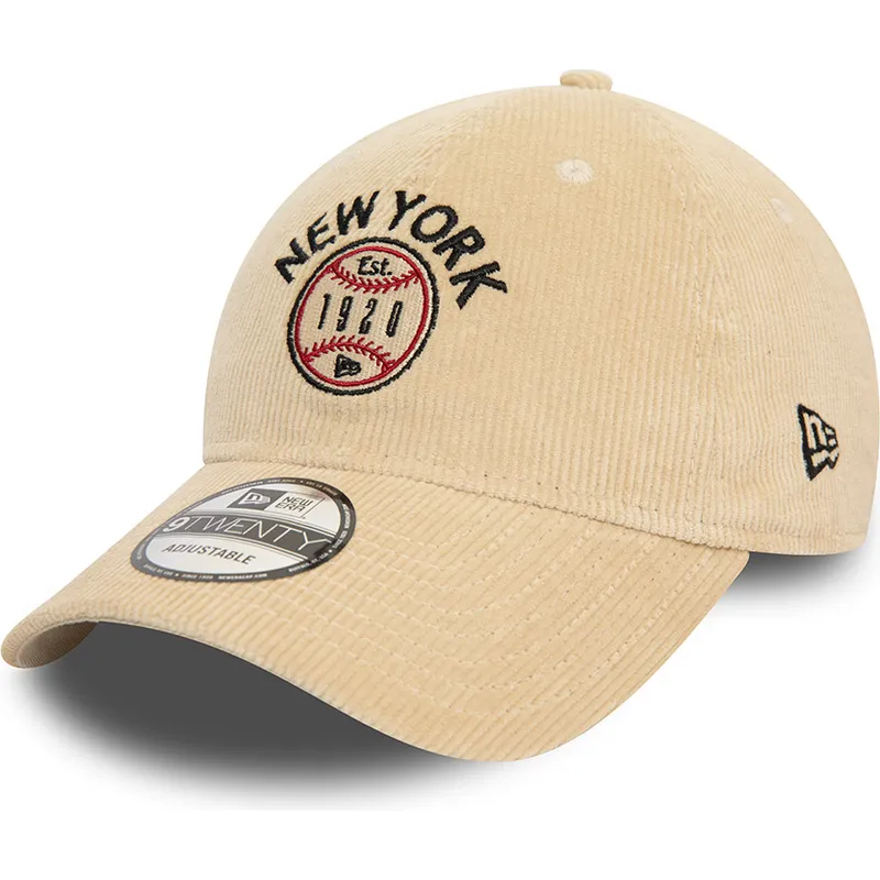 shapka-izvita-bezhov-reguliruem-the-empire-state-9twenty-cord-na-new-york-ciudades-playas-ot-new-era