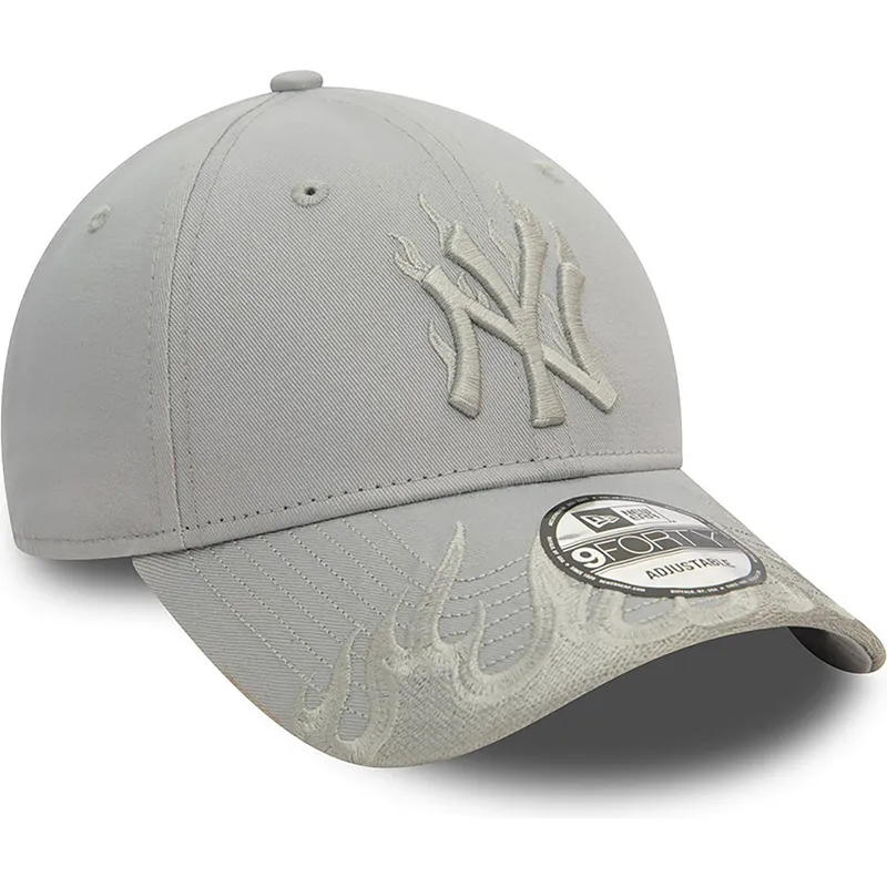 shapka-izvita-siv-reguliruem-9forty-flame-na-new-york-yankees-mlb-ot-new-era