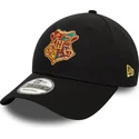 shapka-izvita-cherna-reguliruem-9forty-na-hogwarts-harry-potter-ot-new-era