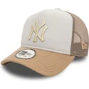 shapka-izvita-traker-bezhov-snapbek-a-frame-frame-world-series-na-new-york-yankees-mlb-ot-new-era
