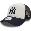 casquette-trucker-blanche-et-bleue-marine-a-frame-world-series-new-york-yankees-mlb-new-era