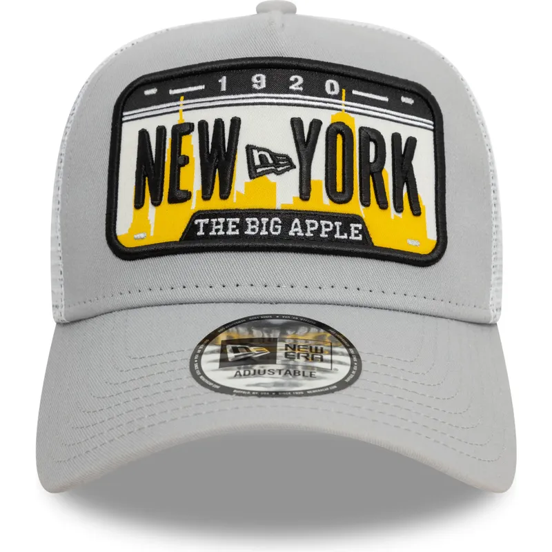 shapka-izvita-traker-siv-snapbek-a-frame-license-plate-na-new-york-ciudades-playas-ot-new-era