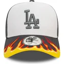 gorra-trucker-blanca-y-gris-a-frame-flame-de-los-angeles-dodgers-mlb-de-new-era