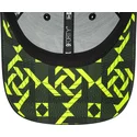 shapka-izvita-cherna-reguliruem-9forty-geo-undervisor-print-na-valentino-rossi-vr46-motogp-ot-new-era