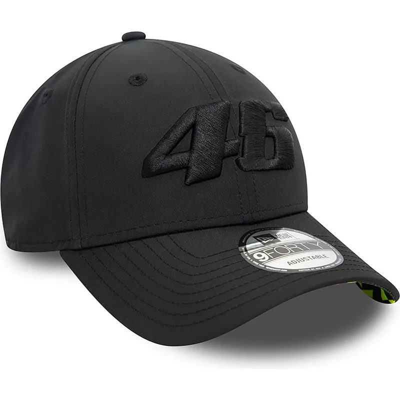 shapka-izvita-cherna-reguliruem-9forty-geo-undervisor-print-na-valentino-rossi-vr46-motogp-ot-new-era