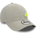 gorra-curva-gris-ajustable-9forty-suede-de-valentino-rossi-vr46-motogp-de-new-era