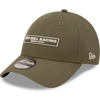 Grøn justerbar kurvet kasket 9FORTY REPREVE Wordmark fra Red Bull Racing Formula 1 fra New Era