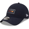 casquette-courbee-bleue-marine-ajustable-9forty-repreve-graphic-red-bull-racing-formula-1-new-era