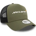 grune-und-schwarze-trucker-kappe-a-frame-seasonal-von-mclaren-racing-formula-1-von-new-era