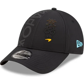 Casquette courbée noire ajustable 9FORTY Shadow McLaren Racing Formula 1 New Era