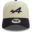 shapka-izvita-sinya-snapbek-e-frame-chain-stitch-na-alpine-f1-team-formula-1-ot-new-era