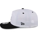 shapka-izvita-byala-snapbek-golfer-chrome-na-los-angeles-dodgers-mlb-ot-new-era