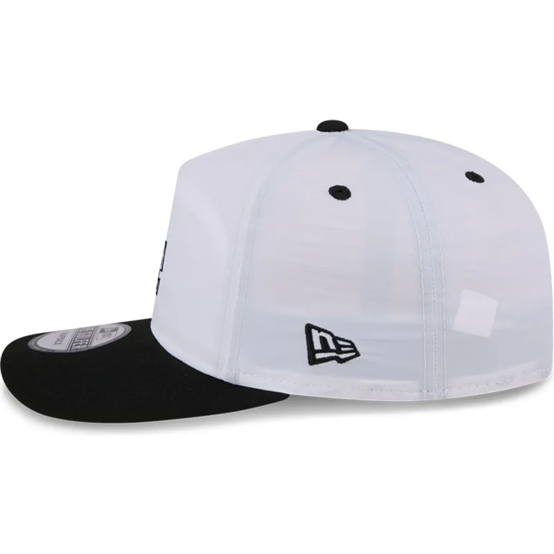 shapka-izvita-byala-snapbek-golfer-chrome-na-los-angeles-dodgers-mlb-ot-new-era