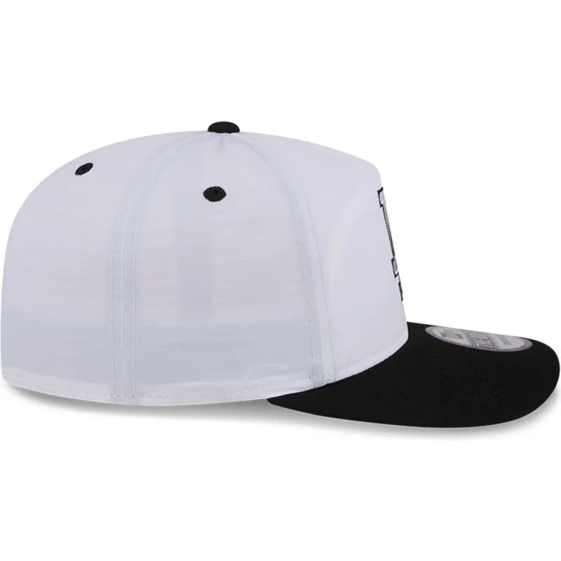 shapka-izvita-byala-snapbek-golfer-chrome-na-los-angeles-dodgers-mlb-ot-new-era