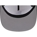 hvid-og-sort-snapback-golfer-kasket-med-buet-skygge-og-chrome-logo-af-los-angeles-dodgers-mlb-fra-new-era