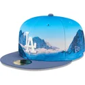 shapka-ploska-sinya-prilepnala-59fifty-photoreal-na-los-angeles-dodgers-mlb-ot-new-era