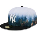 shapka-ploska-cherna-prilepnala-59fifty-photoreal-na-new-york-yankees-mlb-ot-new-era