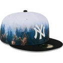 casquette-plate-noire-ajustee-59fifty-photoreal-new-york-yankees-mlb-new-era