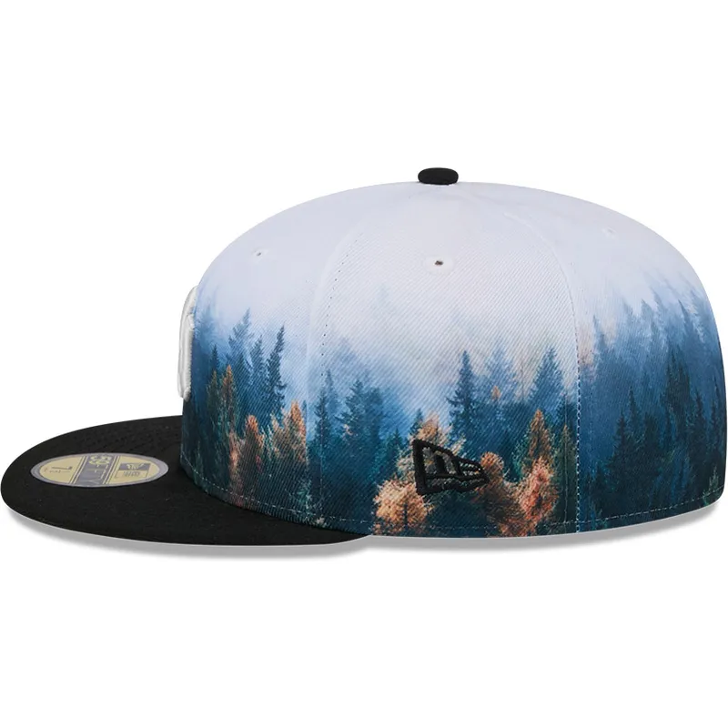 shapka-ploska-cherna-prilepnala-59fifty-photoreal-na-new-york-yankees-mlb-ot-new-era