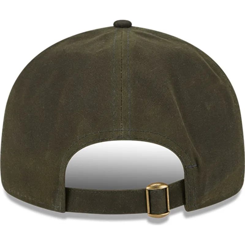 shapka-ploska-zelena-reguliruem-9fifty-waxed-canvas-na-new-york-yankees-mlb-ot-new-era
