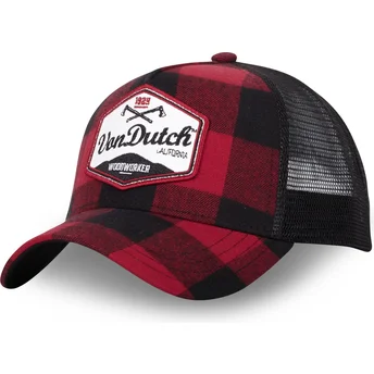 shapka-izvita-traker-chervena-snapbek-car01-ot-von-dutch
