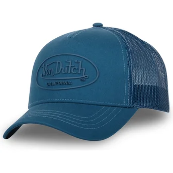 Casquette trucker bleue LOG04 Von Dutch