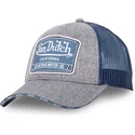 shapka-izvita-traker-siv-snapbek-mixgrey01-ot-von-dutch