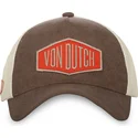 von-dutch-bro-ct-brown-trucker-hat