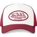 hvid-og-rod-trucker-kasket-chil-fra-von-dutch