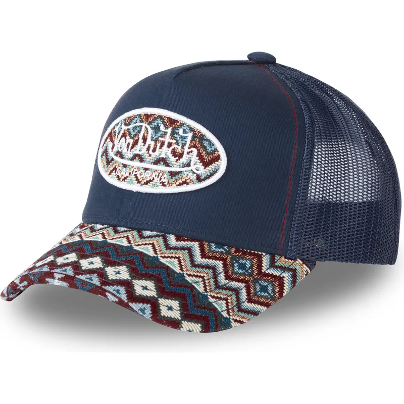 shapka-izvita-traker-mnogocveten-snapbek-eth01-ot-von-dutch