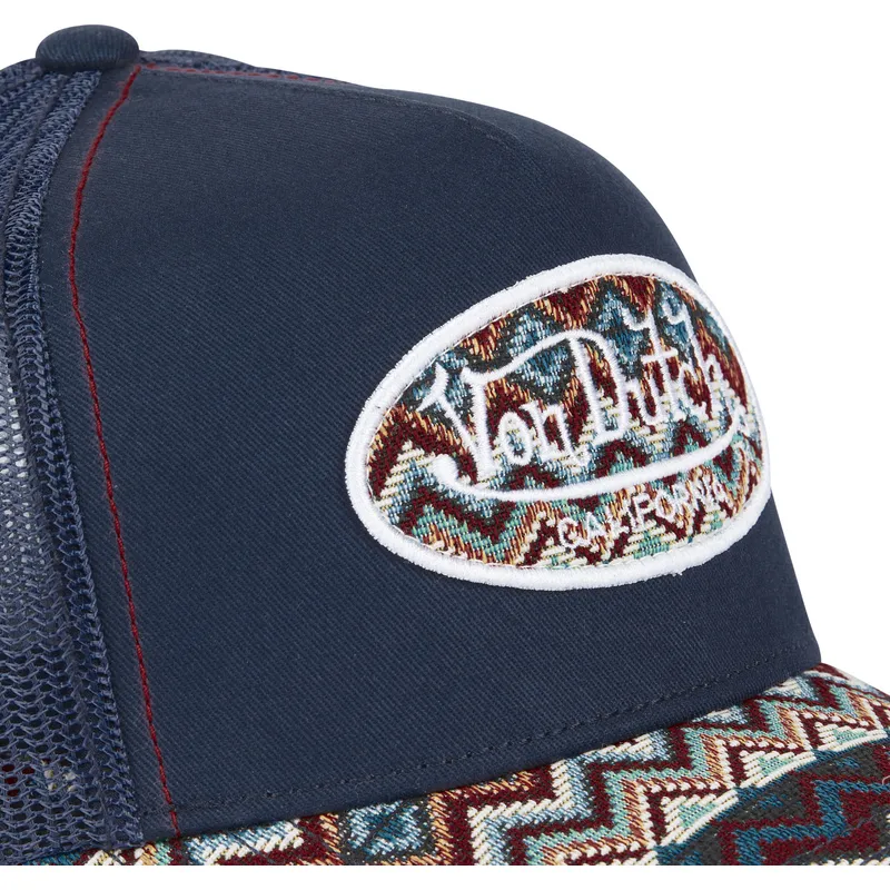 shapka-izvita-traker-mnogocveten-snapbek-eth01-ot-von-dutch