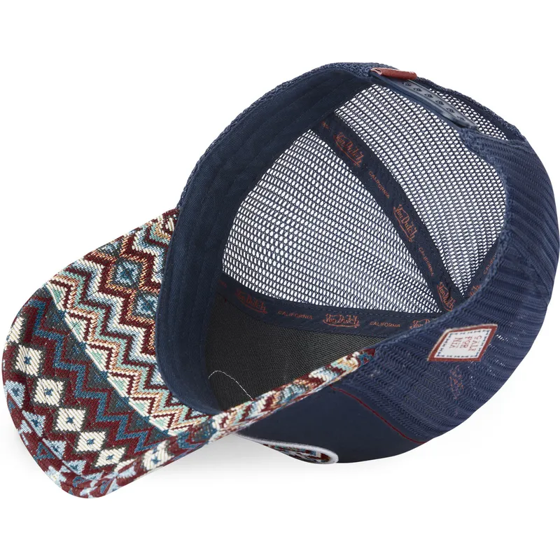 shapka-izvita-traker-mnogocveten-snapbek-eth01-ot-von-dutch