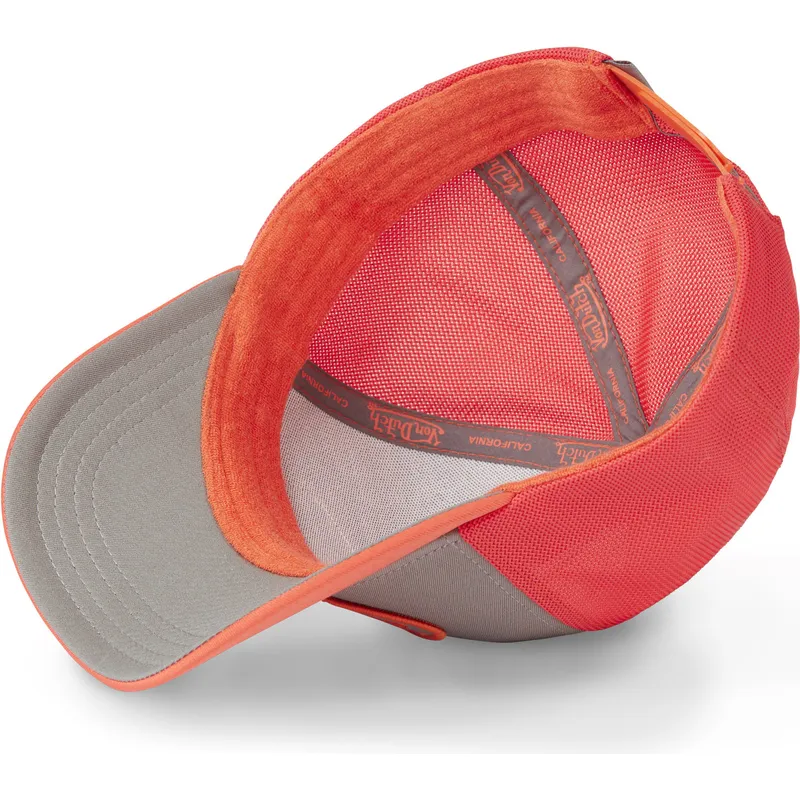 von-dutch-flam-gra-og-orange-trucker-kasket