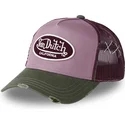 von-dutch-kabu-pink-and-green-trucker-hat