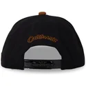 braune-und-schwarze-gebogene-snapback-kappe-vint01-von-von-dutch