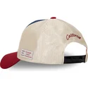 casquette-courbee-bleue-beige-et-rouge-snapback-vint05-von-dutch