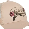 casquette-trucker-beige-lor-von-dutch