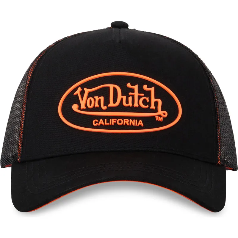 gorra-trucker-sort-og-orange-dom-o-fra-von-dutch