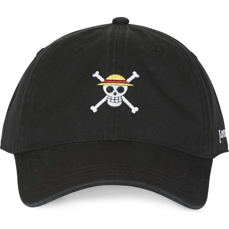 buet-sort-justerbar-kasket-straw-hat-pirates-skucd-one-piece-fra-capslab
