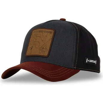 Καπέλο με κυρτό γείσο πολύχρωμο snapback Κογιότ και Ρόουντ Ράνερ LOO10 WRR Looney Tunes από Capslab