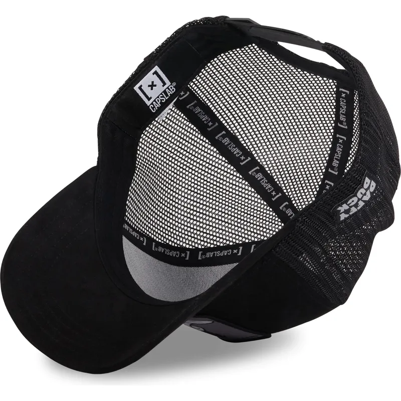 schwarze-trucker-cap-daffy-duck-loo10-duc-looney-tunes-von-capslab